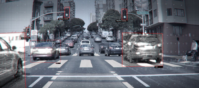 自动驾驶 AI 的街景
